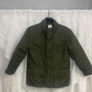 Boys Crazy 8 Dark Green Military Style Jacket